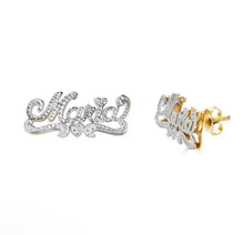 Load image into Gallery viewer, Double Plated Custom Stud Earrings