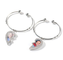 Load image into Gallery viewer, Half of Me Photo Bracelet