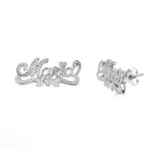 Load image into Gallery viewer, Double Plated Custom Stud Earrings