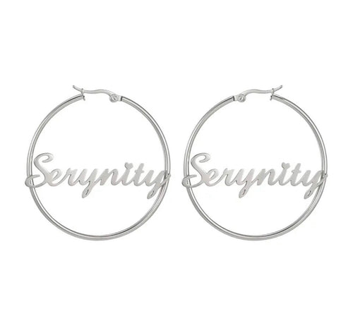 Custom Hoop Earrings