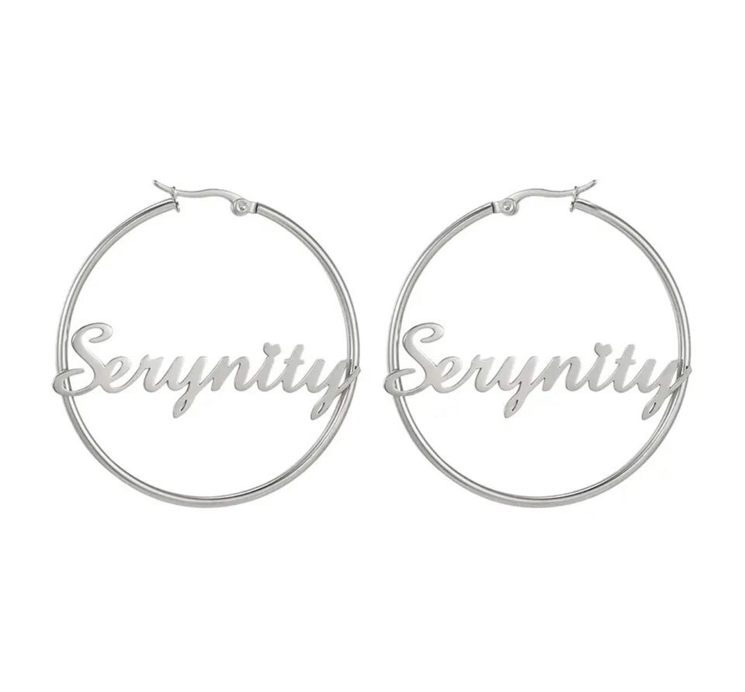 Custom Hoop Earrings