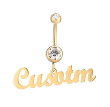 Load image into Gallery viewer, Custom Belly Ring