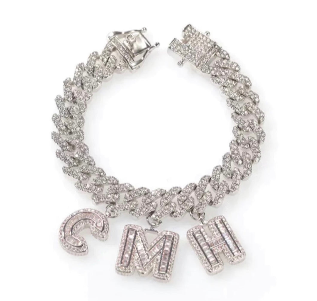 Not Ya Bae Cuban Custom Bracelet