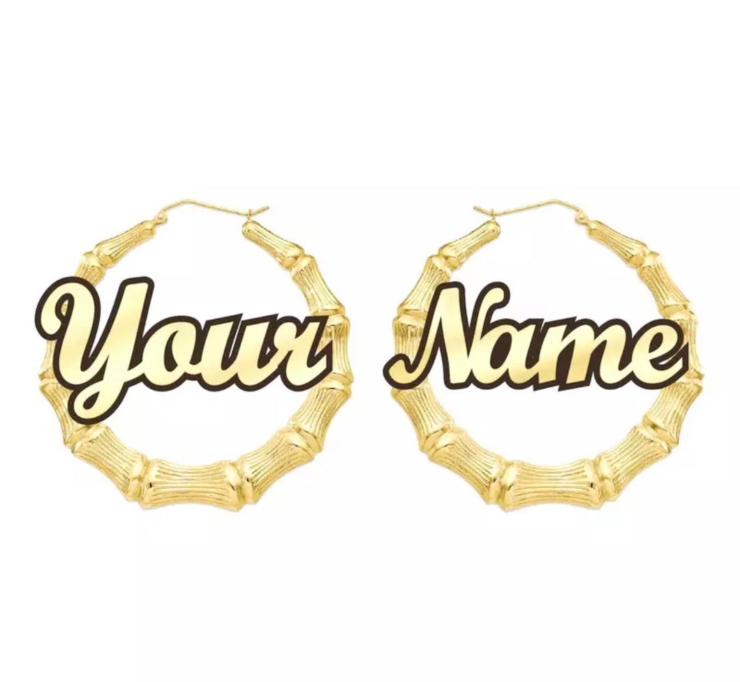 Hot Girl Bamboo Earrings