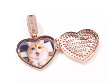 Load image into Gallery viewer, I Love You Photo Pendant