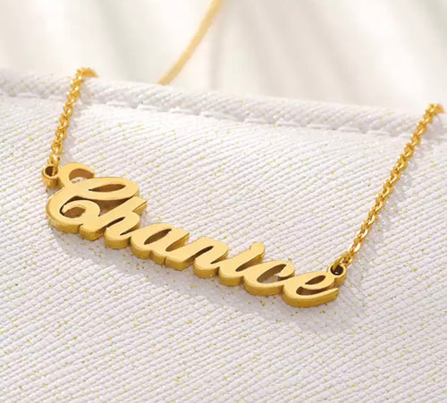 Signature Name Necklace